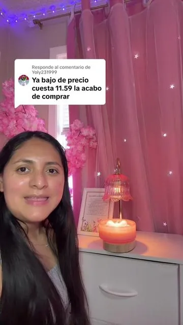 Respuesta a @Yoly231999 esta hermosa 😍 #lampara #homedecor #candle #dealsforyoudays #SummerWins 