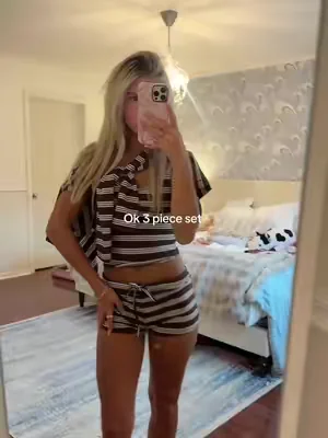 #set #stripedset #ootd #outfit #outfitinspocomfy 