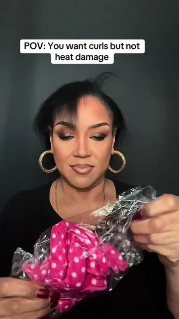 The older I get, the more I protect my hair. 🖤 These heatless curlers gave me curls overnight without adding more heat or stress to my fine hair. If you’re dealing with thinning hair, breakage, or just trying to protect your hair, these are a must-have. @GRT BEAUTY #grtbeauty #heatlesscurls #thinninghair #hairtok #healthyhair