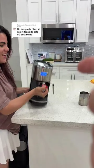 Respuesta a @Yulita espresso machine #dealsforyoudays #summerwins #espresso 