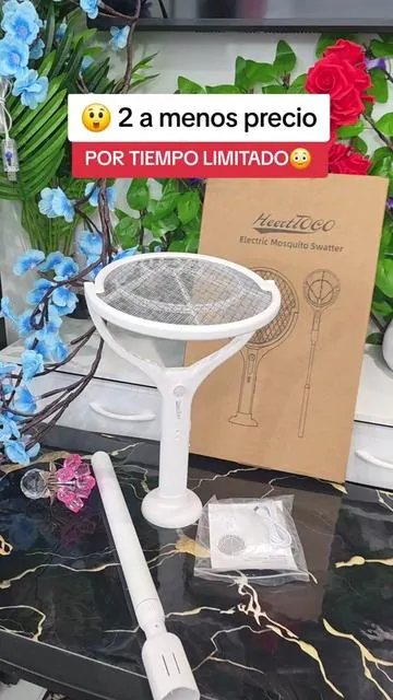 Matamosquitos eléctrico, Raqueta extensible para matar moscas con modo automático/manual, exterminador de insectos y mosquitos recargable de 1200 mAh para dormitorio, cocina, patio, exterior, jardín, exterminador portátil inalámbrico Multifunción #Summervibes Mujer 30+ #dealsforyoudays #tiktokshopfinds #sale #tiktokshopcreatorpicks    por tiempo limitado 🚨⚠️    descargo de responsabilidad: El precio mostrado era actual en el momento de la grabación y puede cambiar. Las promociones pueden tener restricciones o disponibilidad limitada.
