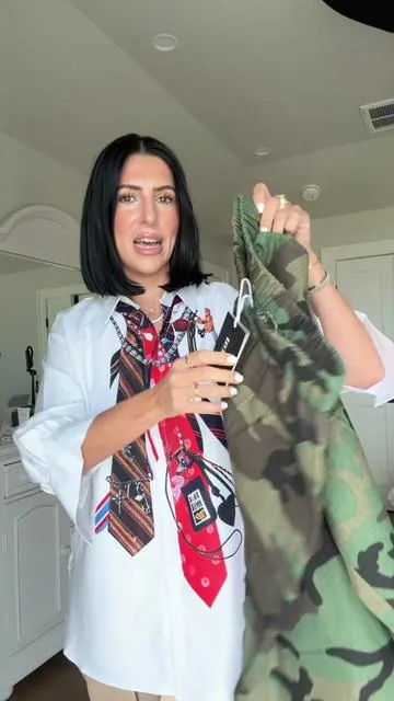 Love me some camo print 💚@UOOZEE USA #camoprint #cargopantsoufit #outfitinspo #uoozee #dealsforyoudays 