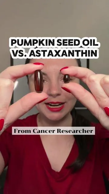 Let’s discuss why pumpkin seed oil and astaxanthin are a match made in heaven! #pumpkinseedoil #astaxanthin #womenover40 #dealsforyoudays #haircaretips 