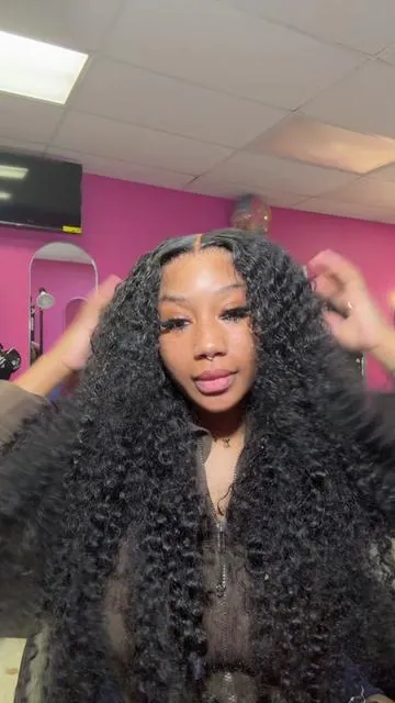 The thickest and most beautiful 7*6 Burmese curly wig I've seen! 😍@sterlyhair_shop 