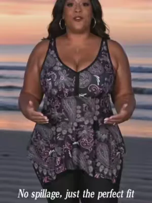 your top won’t float in the water.#DealsForYouDays #SummerWins #thememorialdays #hannanikole #tummycontrol #plussizefashion #quickdry #plussize #bikini #swimsuit #trip #vac