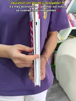 POV: She keeps pressing the same button... just to hear it in both languages. #educationaltoy #Giftidea #giftsforkids #summerwins #dealsforyoudays 