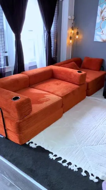 5 in 1 modular floor, Couch ##modularfloorcouch##floorcouch##convertiblecouch