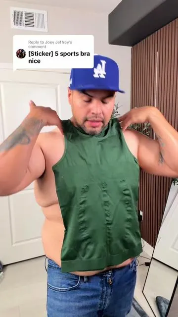 Replying to @Joey Jeffrey Shapewear for men #compressionshirt 