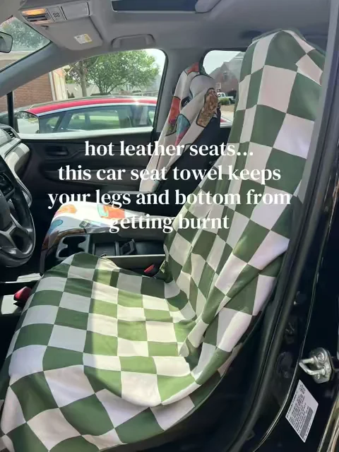 POV: You sit down in your car after the pool or after your seats have sat in the sun for hours and don’t immediately regret it. This towel cover has become a summer essential at our house. It protects the seat from wet swimsuits, sandy kids, sweaty gym clothes, muddy paws, and those surprise spills that somehow happen every week. Oh and my favorite it keeps my legs and bottom from melting off from my hot leather seats. One simple thing that saves so much cleanup. #towel #carseat #carseattowel #towels #leatherseats 