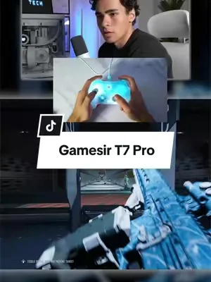 The black ice controller lowkey underrated asf #controller #gamesir #t7pro #budget #dealsforyoudays 
