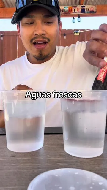 Flavor aid aguas frescas are so good perfect for the hot summer days coming up get these ice cold and you'll love them drinks #fyp #colddrink #aguasfrescas #cold #fire 