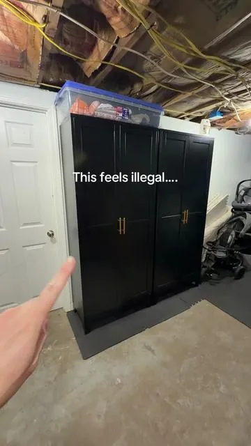 These changed the way I feel about home organization #organizedhome #cabinets #metalcabinet #homefinds #dealsforyoudays 