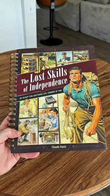 Filled with 200 different life skills everyone should know! #thelostskills #survivalbook #book #lifeskills 