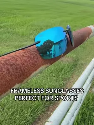 Frameless sunglasses  #framelessglass #sunglasses #summertime #sale #sports 