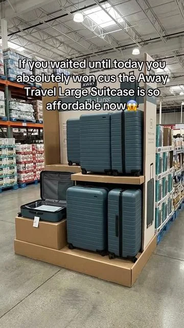 Away Travel The Large Suitcase  #DealsForYouDays #SummerWins *Final price, shipping, coupons, and discounts may vary depending on your TikTok account, available offers, and ongoing promotions. Please refer to the product listing for the most current pricing and details.