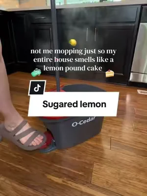 My house smells like a dream!! Don’t miss out on the newly released scents by the @R&W Co.!  #dealsforyoudays #cleaningmotivation #homecleaning #mopsoap #lemonpoundcake 