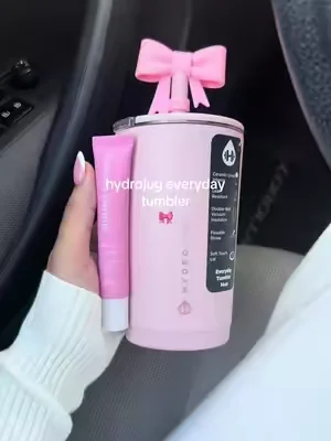 anything in pink> 💞 #hydrojug #everydaytumbler #hydrojugeverydaytumbler #leakprooftumbler #tumbler 