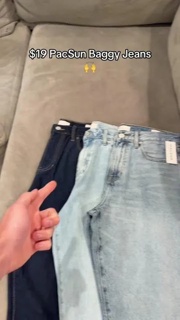 6’1 170 wearing size 32x32🤝 #pacsun #jeans #baggyjeans #tiktokshopmademebuyit #baggyfit 