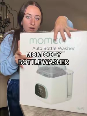 Every mom deserves this #momcozy #automaticbottlewasher #newborntips #newmomtips 