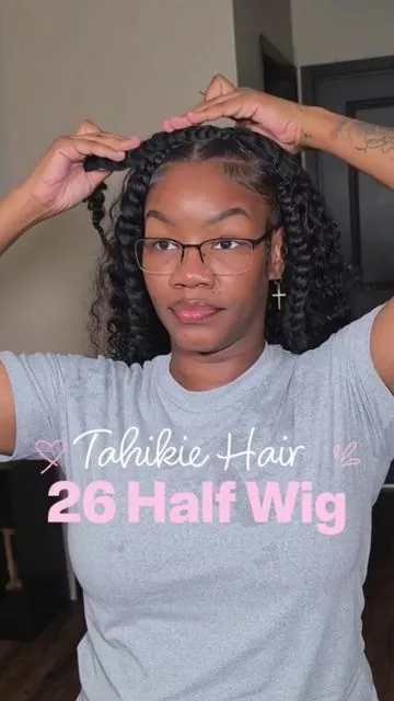 @Tahikie makes styling you hair so easy and effortless  #blackgirlluxury #quickhairstyle #hairtiktok #burmesecurly #jumbobraids 