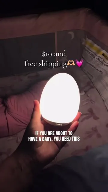the BEST thing I bought for my postpartum help🤍 #egglight #newbornmusthaves #postpartummusthaves #hospitalbagessentials #pregnantmama 