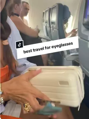 Keep your sunnies safe !!  Away Travel Glasses Case is a durable, mini suitcase-style organizer that holds up to three pairs of sunglasses or reading glasses. It is designed to keep eyewear safe and scratch-free while packing! #awaysunglassescase #besteyeglassescase #traveleyeglassescase #tiktokshopcreatorpicks #dealsforyoydays @Away Travel 
