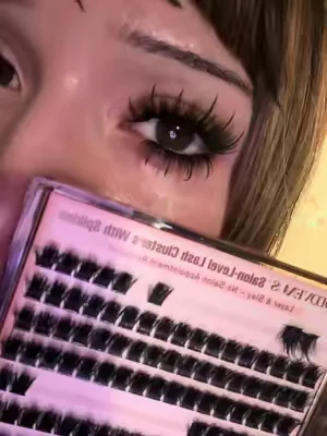 These lashes are super comfortable! Iove these waterproof lashes!! They always last me over a week. Click my link for a discount ˃̶͈◡˂̶͈ #lashclusterstutorial #lashtutorial #viraltiktok #beauty #lashclusters @Goddvenus Lashes 