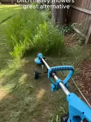 Stop wasting money on lawn mowers you don't need—switch to this lightweight cordless mower and enjoy effortless, hands-on maintenance.#womanpower #lawnmower #lawnmaintenance 