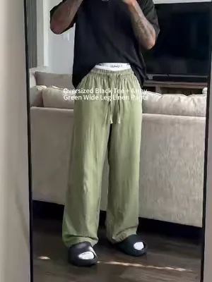 easy linen pants for hot days #linenpants #mensfashion #summerfits #baggypants #affordablefashion
