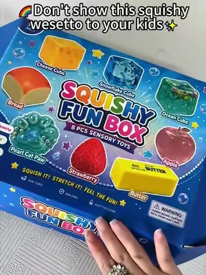 8 viral squishies in one box and somehow the price is still this low 😳✨ #squishy #squishytoy #StressRelief #tiktokshopfinds #viraltoys