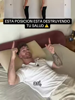NUNCA duermas en esta postura ⚠️ #dolorcervical #dolorlumbar #dolordecuello #dolordeespalda 