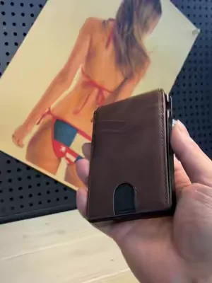 Best men's wallet on the market.gify for him，Carbon Fiber  ，wallet for iphone，birthday gifts for，rfid passport holder ，Slim Compact Wallet with Money Clip & ID Window，RFID Blocking Smart Pop Up Card Wallet，leather wallet #cardholderwallet#tiktokmademebuyit #menswallet #tiktokshopmemorialday#rfidwallet
