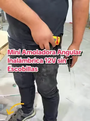Mini Amoladora Angular 12V Inalámbrica con 2 Baterías y 4 Discos | Compacta, Potente para Cortar, Desbastar y Pulir Metal, Ideal para Espacios Reducidos#dealsforyoudays #diytools #DIY #summervibes #tooltok 
