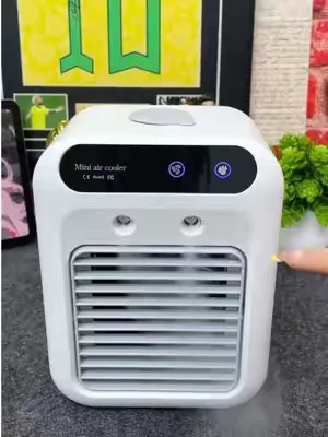 Gracias a este mini aire acondicionado ya no paso más calor en verano#minicoolers #miniaircooler #coolingfan #minicoolingfan #summervibes