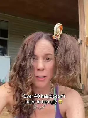 I wish I knew this sooner! 😭👵🏻💸💸💸💸 #over40hair #frizzycurlyhair 