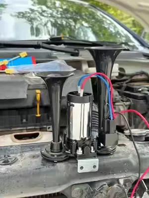bocina para camiones 2026 Upgraded 12V 130DB Air #camionero #chófer #rastrero #cornetaparacamiones #bocinaparacamion