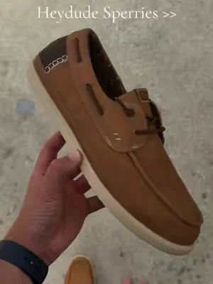 #boatshoes #heydudeshoes #dealsforyoudays #leatherheydudes #tiktokshopcreatorpicks 