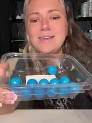 Double bubble blueberry smoothie gumballs #gumball #bubblegum #doublebubble #gum 