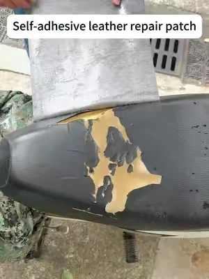 Leather repair tapes