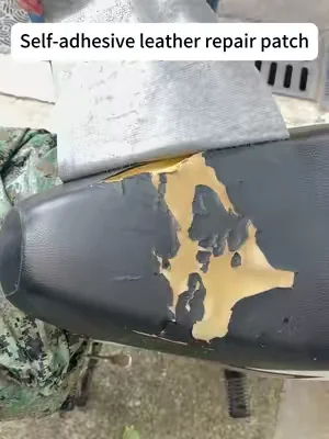 Leather repair tapes