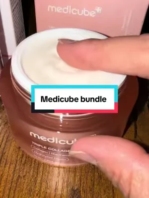 This Medicube bundle is a winner for maturing skin the reviews speak for themselves #medicube #skincare #maturingskin #pdrn #koreanskincare 
