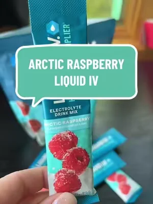 This arctic raspberry flavor always sells out especially in the summertime ☀️💦 @Liquid I.V. #electrolytes #hydration #dealsforyoudays 