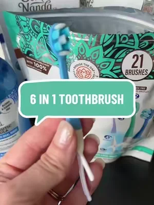 Ready to go prepasted mini butter on gums travel toothbrush 🪥 @GuruNanda LLC @Pearl | 50+ TTS @Puneet Nanda bridge the gap #toothbrush #traveltoothbrush #dealsforyoudays 