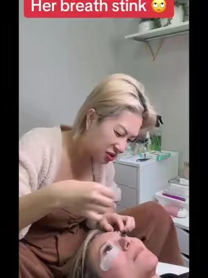 Her teeth used to be yellow now it is whiter then mine! #gurunanda #gurunandawhiteningstrips #whiteteeth #tiktokshopdeals #tiktokshopholidayhaul@Puneet Nanda bridge the gap  