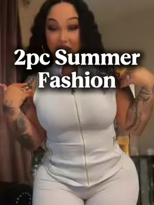 2pc Summer Fashion #2pcset #dfyd #dealsforyoudays #summerfashioninspo #queencempire 