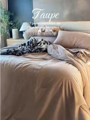 POV: you discovered the power of brown 🕯️🤎✨ #DealsForYouDays #SummerWins #roommakeover #comforterset #bettersleep 