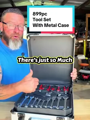 899 pc Tool Set🛠️ #tools #toolsofthetrade #bluecollar #giftsforhim #garagetools 
