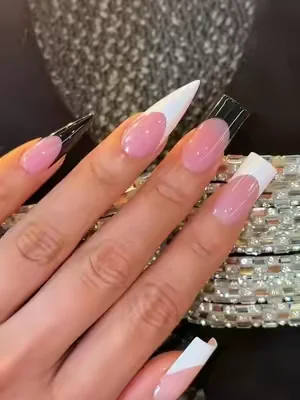 Pick your favorite one and tell me in the comments.✨FL #frenchtipnails #pressonnails #nailsartvideos #nailsdesign #nailtok 