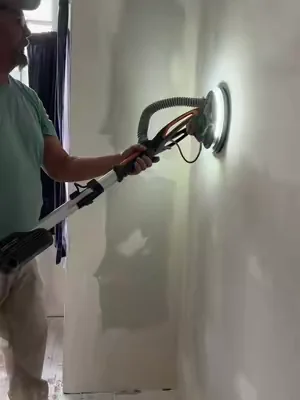 Get smooth walls faster with the Vevor drywall sander. The built-in dust collection helps reduce cleanup while making sanding drywall, ceilings, and renovation projects easier. #DrywallSander #HomeRenovationTools #tiktokshopcreatorpicks  #dealsforyoudays  #SummerVibes 