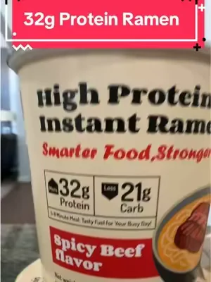 High Protein Ramen Hack 😳 #ramen #highproteinramen #proteinsnack #proteinrecipes #dealsforyoudays 